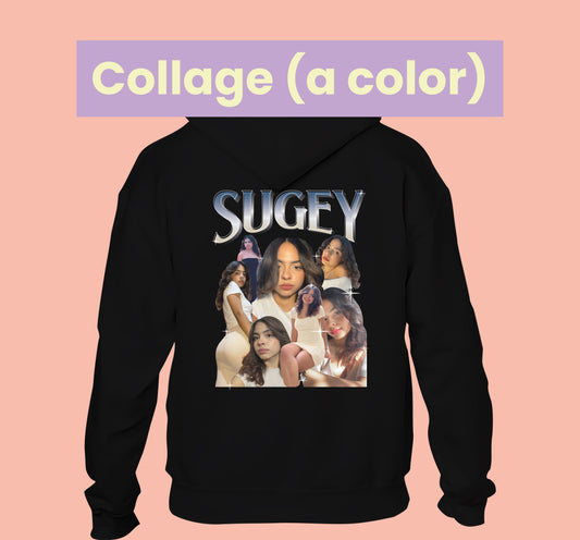 Memohoodie "COLLAGE (A COLOR)"